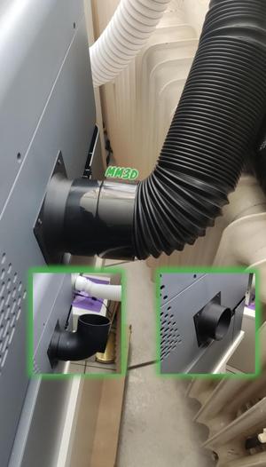 XTool P2 Adapter to AP2 filter tube