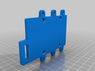 Losi DBXL E 2.0 Hobbywing max5 mounting plate