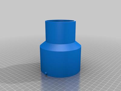 4 INCH DUST COLLECTOR TWIST LOCK FOR 65MM(EXTERNAL) DUST PORT