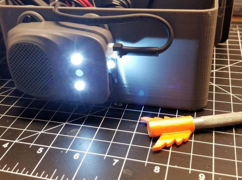 [Box For] Solar Powered Squirrel Repellent