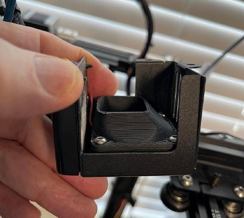 Ender Hot End Heatsink Fan Shroud