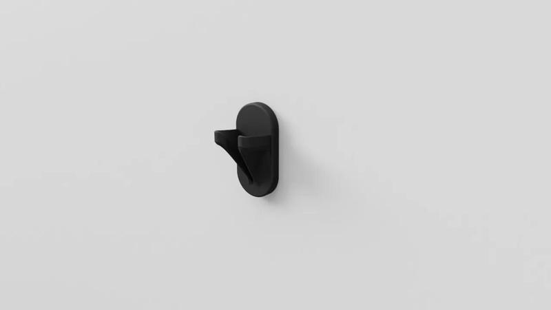 minimalistic towel holder   