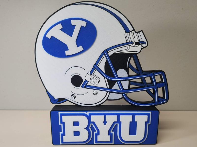 BYU Cougars Wall or Desk Display