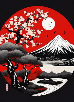 Mt Fuji art