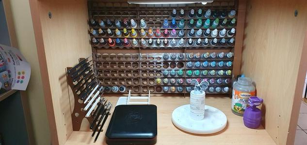 Modular Paint Rack - stackable