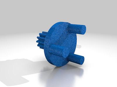 Stackable 4:1 Planetary Gearbox for the 28BYJ-48 Stepper Motor (Remix)