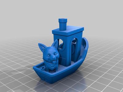 Corgi Benchy