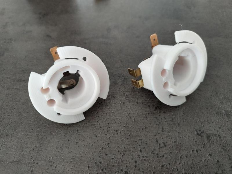 BA20D light bulb holder for Motorcycles (NSR 125 R JC22)