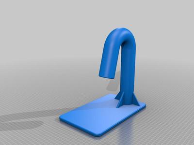 Indoor stand for the Bluespot: the 4G/5G antenna