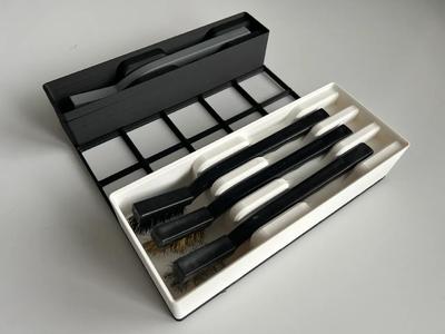 Brush holders for 1 and 3 brushes - Gridfinity   