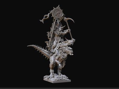 STANDARD BEARER RAPTOR RIDER WARLORD
