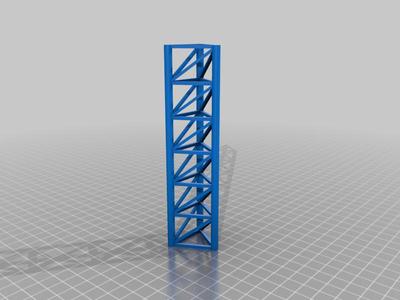 The smiler/Truss style coaster track