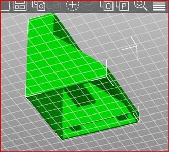 BOITIER EXTÉRIEUR LUMINAIRE IMPRESSION 3D 75 MM * 75 MM , SUPPORT A L'INTÉRIEUR POUR METTRE LED , A VOUS DE METTRE LE PANNEAUX SOLAIRE ET BATTERIE . *