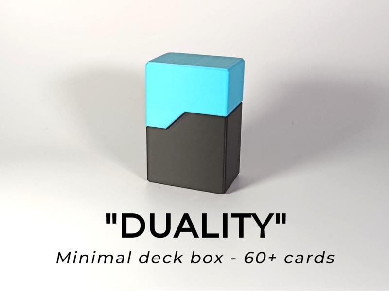 "Duality" | Deck Box | 60+ sleeved cards