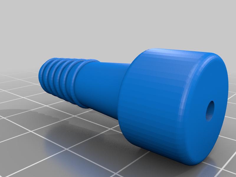 Nitro engine muffler close rubber