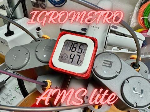 hygrometer holder for AMS lite