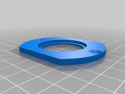 Chicago Electric Plunger Router Template