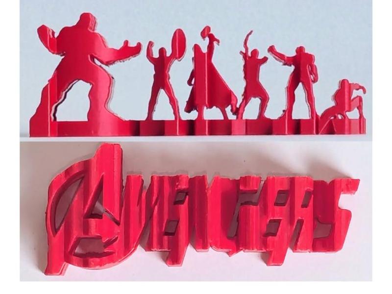 Avengers Dual Angle Sculpture