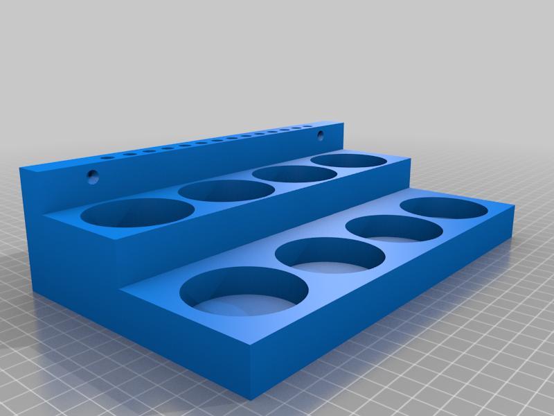 50mm paint tube wall holder