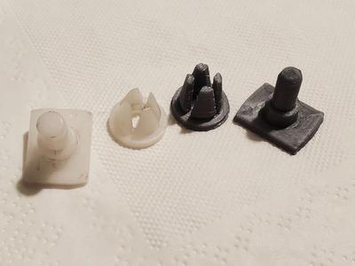 Smart roadster клипса короба