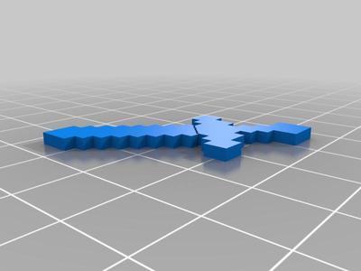Minecraft Sword 2 pieces (original 430936)