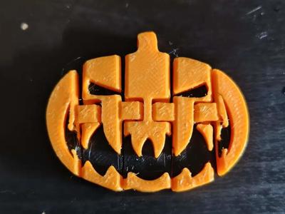 flexi halloween fidget pumpkin