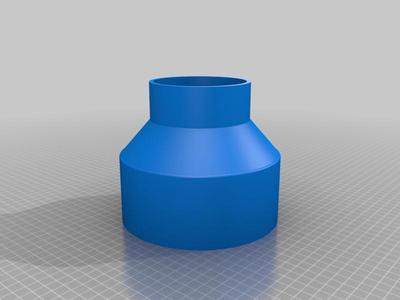OMTECH VENT FAN REDUCER 147MM TO 98 MM (DRYER VENT)