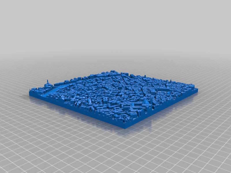 DIGITAL MODEL OF VENICE ITALY, PART 1