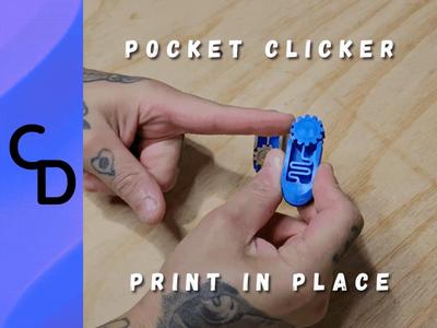Pocket Clicker Fidget toy pip