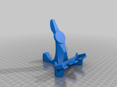 Simple Desk Stand for Tascam DR40 Recorder