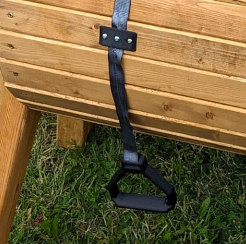 Toy-Horse wood horse stirrup Steigbügel Holzpferd