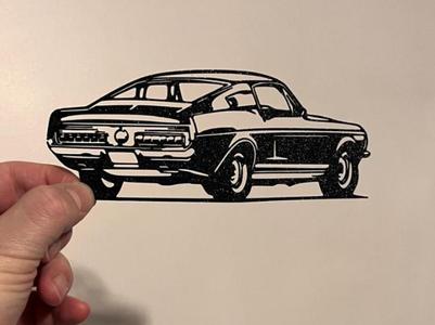 Wall Art Cars - Mustang