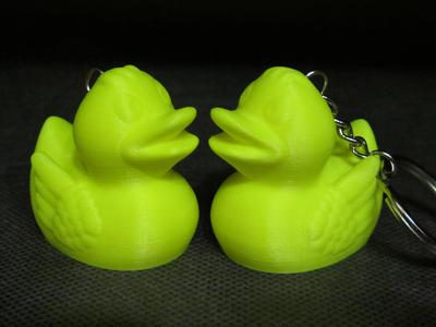 Rubber Duck & Keychain (Easy print no support)