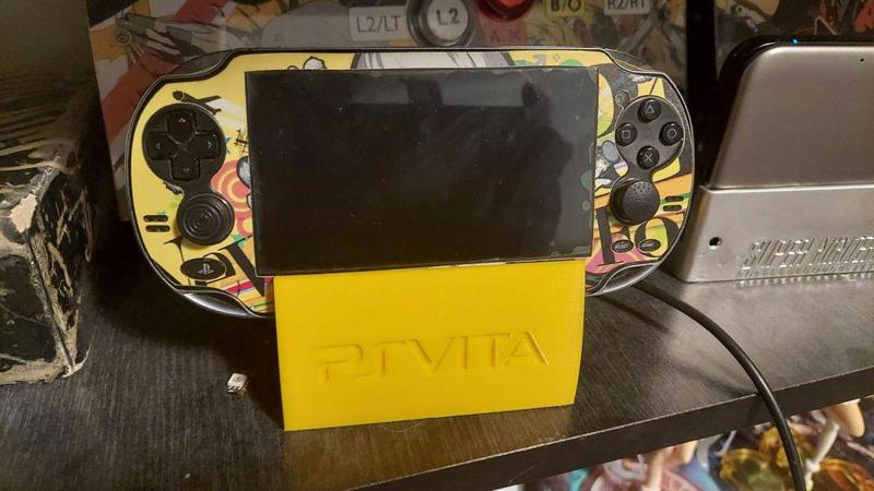 PS Vita 1000 charging dock stand (even more fixed geometry)