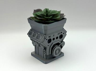 Engine Block Planter