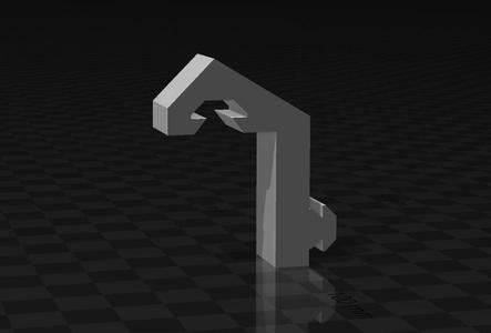 Down Facing Light, T Nut, V Rail