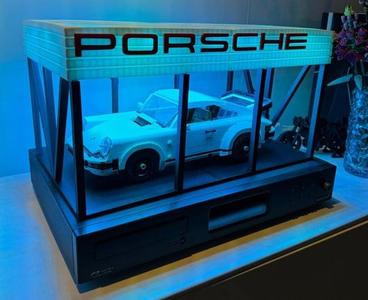 Lego Porsche Show room