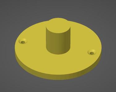 Solar lights screw mount