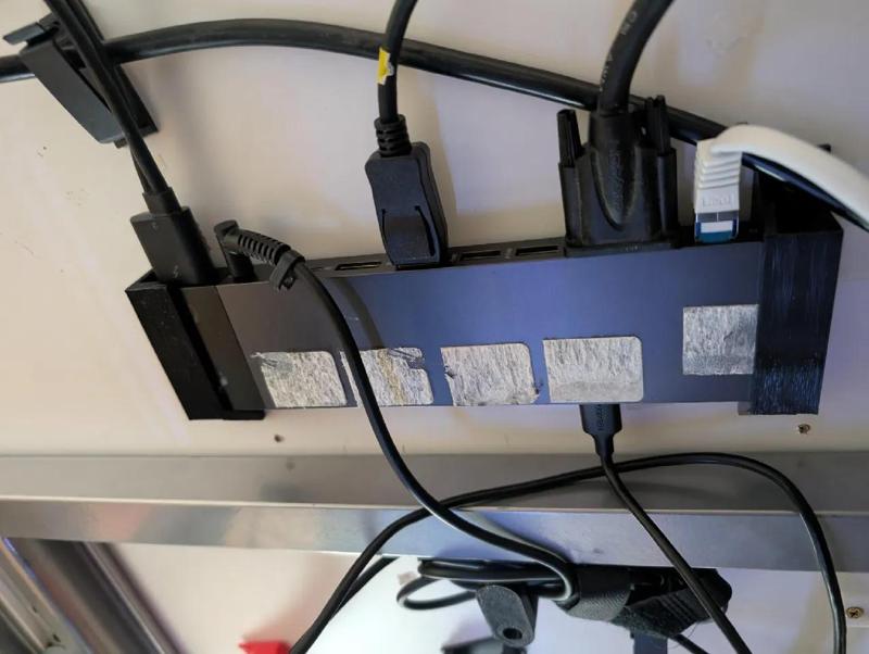 HP Thunderbolt 3 Dock mount HP ZBook   