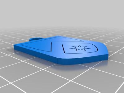 Small SA Keyfob