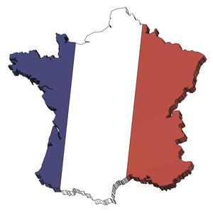 France Country Magnet (parametric)   