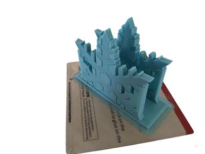 Snowflake Napkin Holder #CHRISTMAS