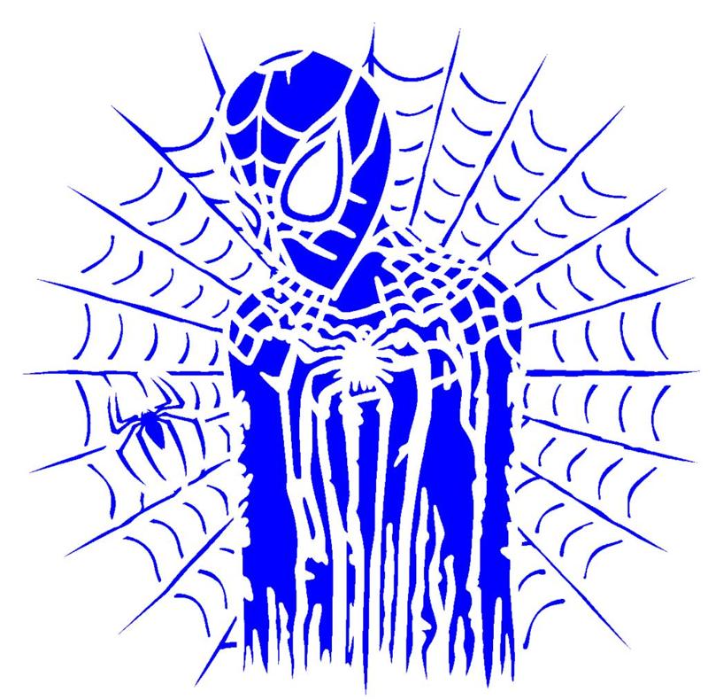 Spiderman stencil 21