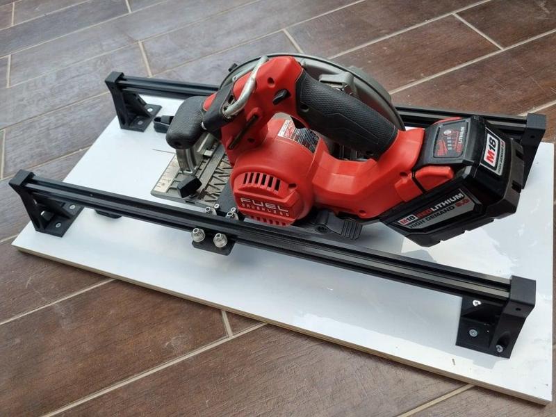 milwaukee M18 7 1/4" circular saw sliding jig (2731-20)