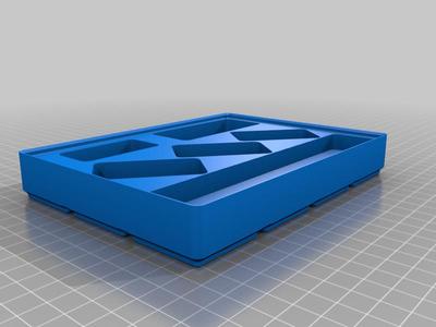 Metric Tap and Die Set (17-Pieces) gridfinity 