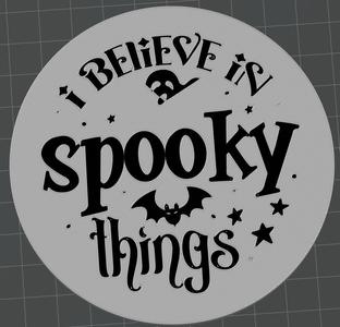 I believe in spooky things coaster
