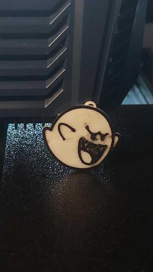 LLAVERO Y PENDIENTE DE BOO FANTASMA