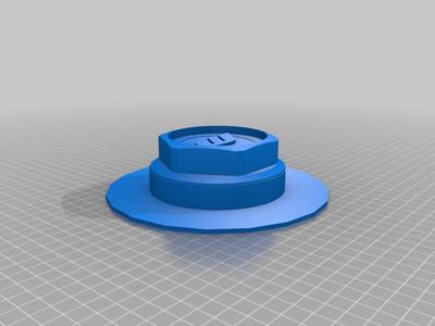 Work Wheels E-wing center cap