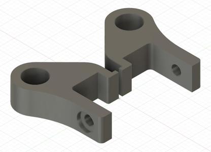Tascam DR60-D Handle Clips