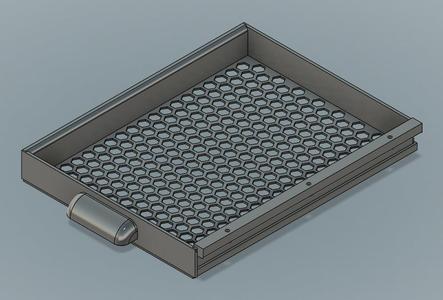 Improved Modular under desk drawer